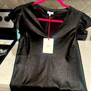 Small suede like blouse new with tags